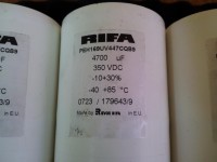 PEH169UV447CQB9 4700uF 350V- RIFA