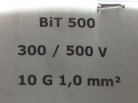 Przewód sterowniczy BiT 500 10G1,0