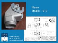 Molex Metalowa obudowa z jedną klamrą, boczne wyjście kabla PG29, rozmiar 40 pozycji; Mini-HMC